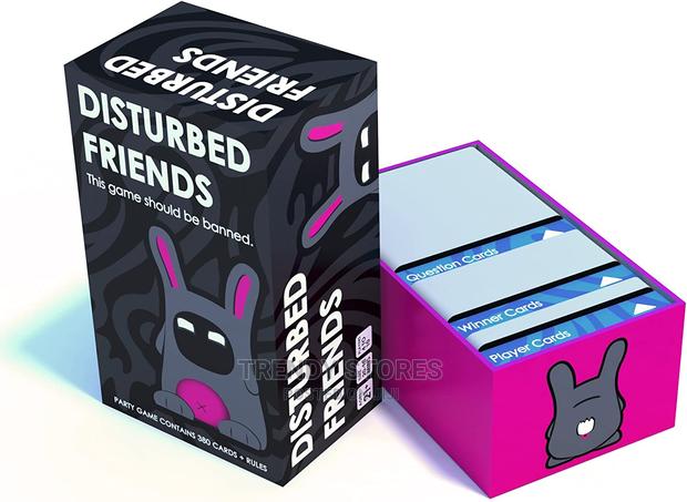 Disturbed Friends Party Game - main view