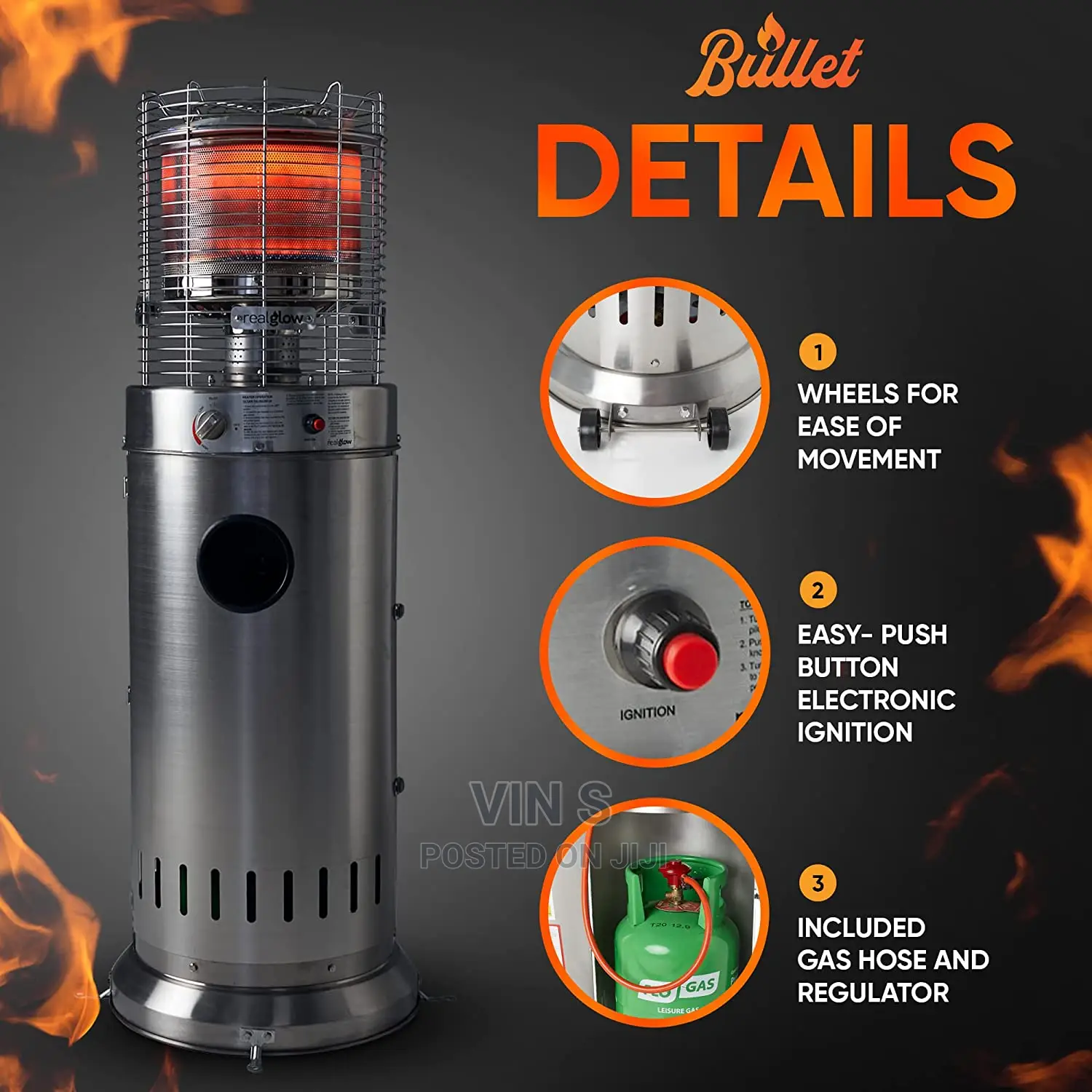 Bullet Patio Heaters) Outdoor Patio Heaters) {Patio Heaters}