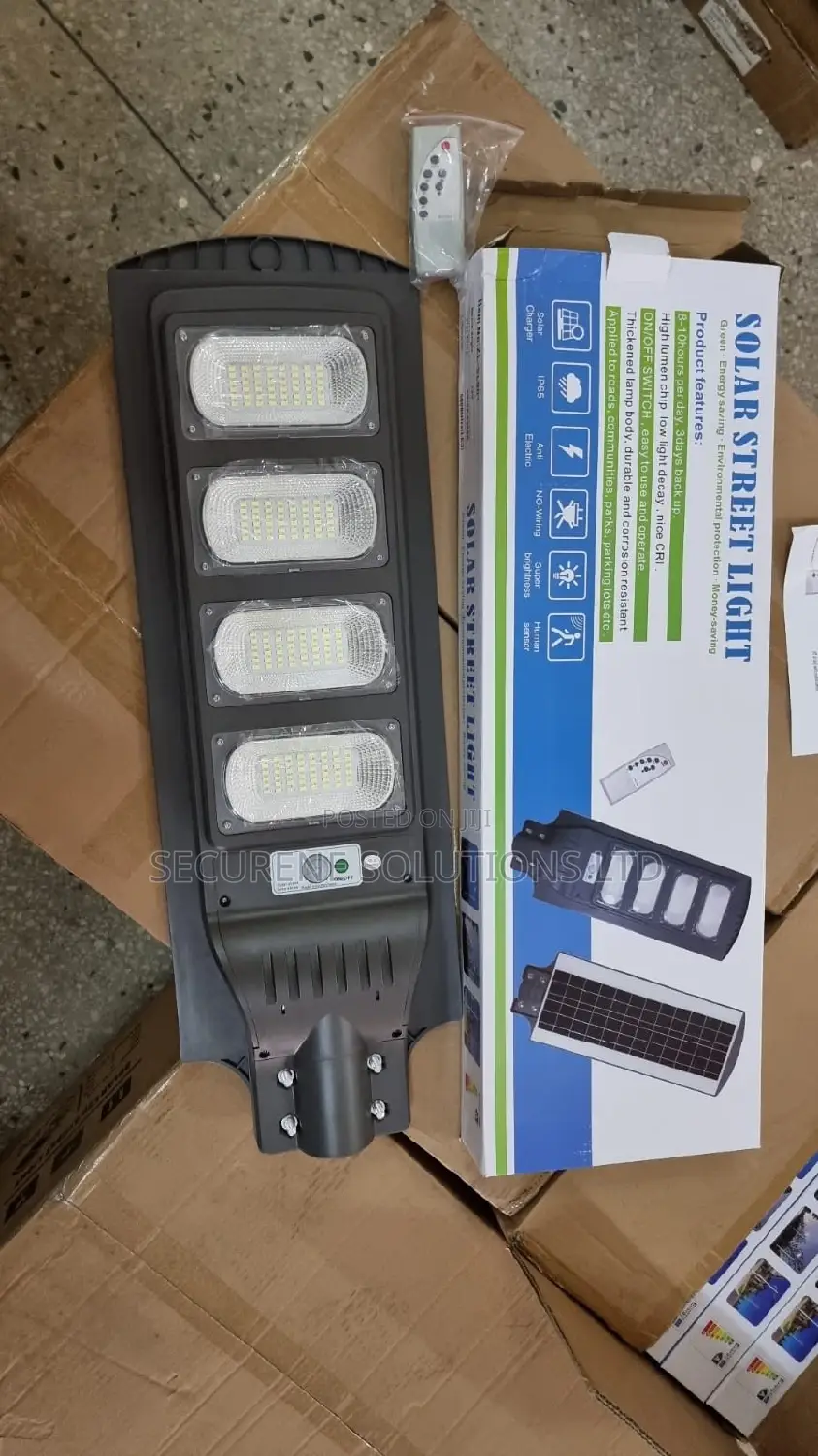 120 Watts Solar Street Light