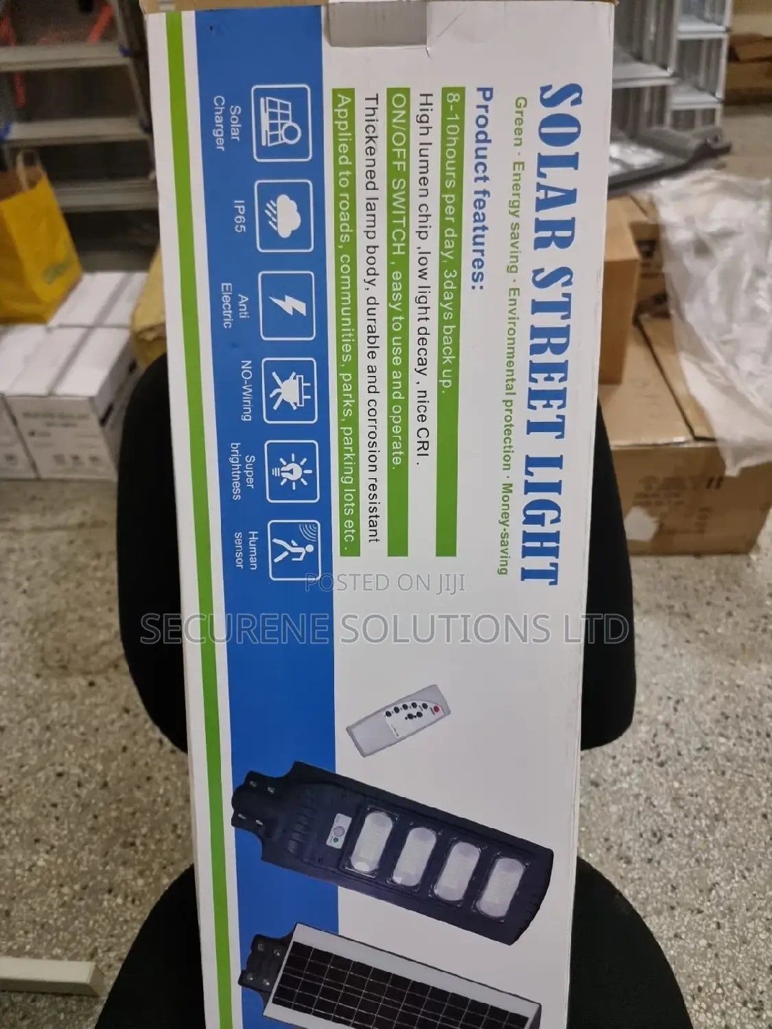 120 Watts Solar Street Light