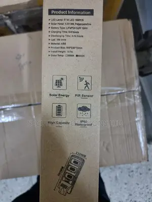 150watts Solar Street Light