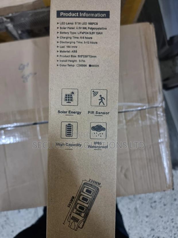 150watts Solar Street Light - thumbnail 4