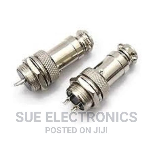 2pin Male Female Panel Cable Connector Aviation Plug - main view