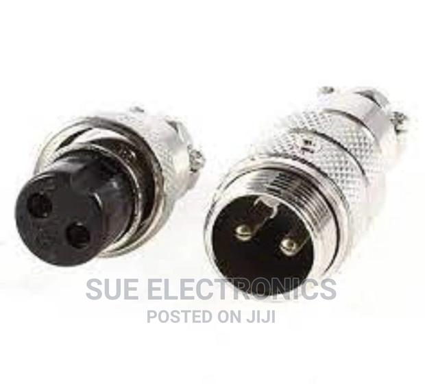 Thread Aviation Plug Gx16 2 Pin Male and Female
