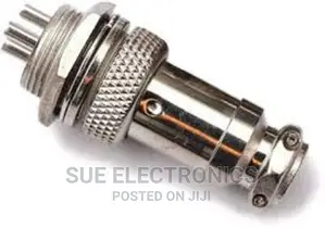 3 Pin Screw Type Male Female Metal Aviation Wire Connector