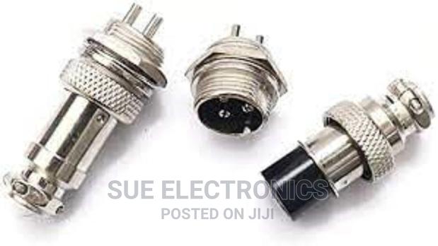 3 Pin Male Female Panel Metal Aviation Wire