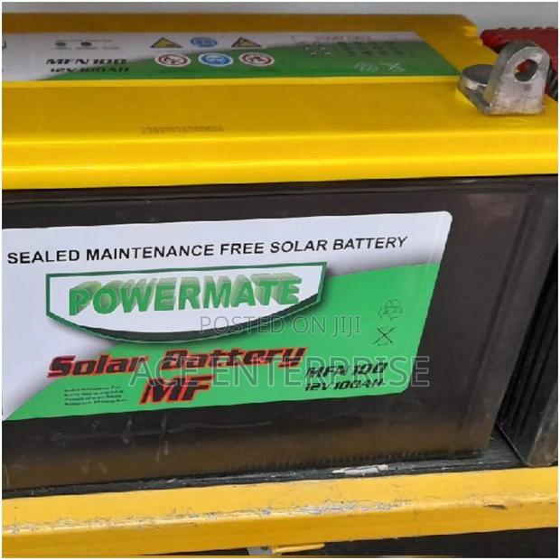 100AH Solar Battery - main view