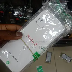 Samsung Note 8 Transparent Case With Shockproof Bumbs