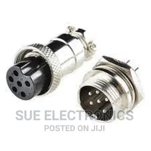 6 Pin Aviation Plug