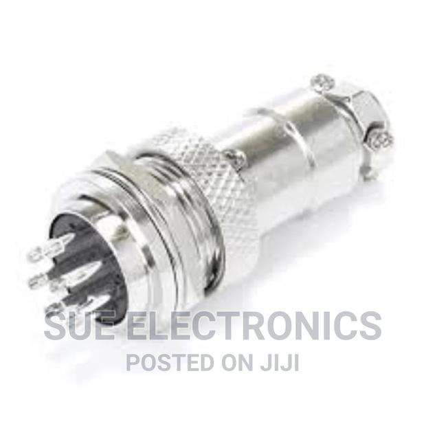 8pinthread Male Female Panel Metal Aviation Wire Connector