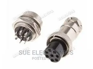 8pin Male Female Panel Metal