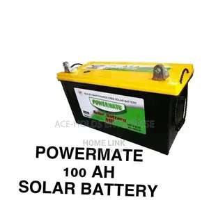 100 Ah Solar Battery Powermate