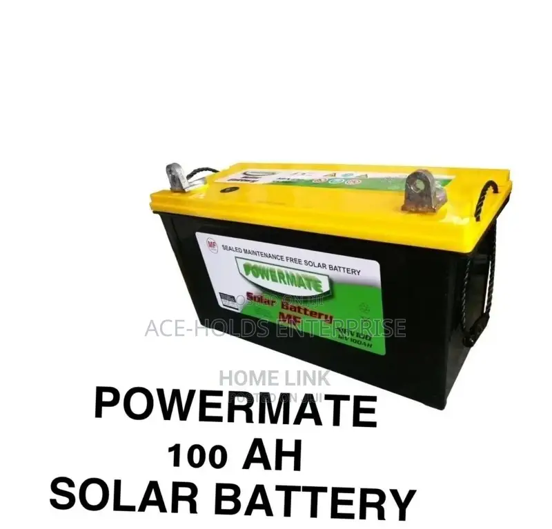 100 Ah Solar Battery Powermate