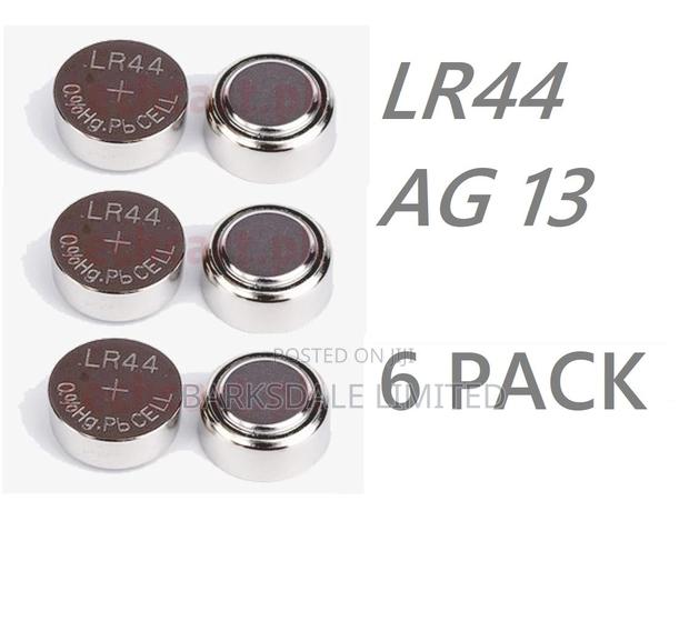 LR44 AG13 Silver Oxide Button Battery 1.5V X 5 - thumbnail 3