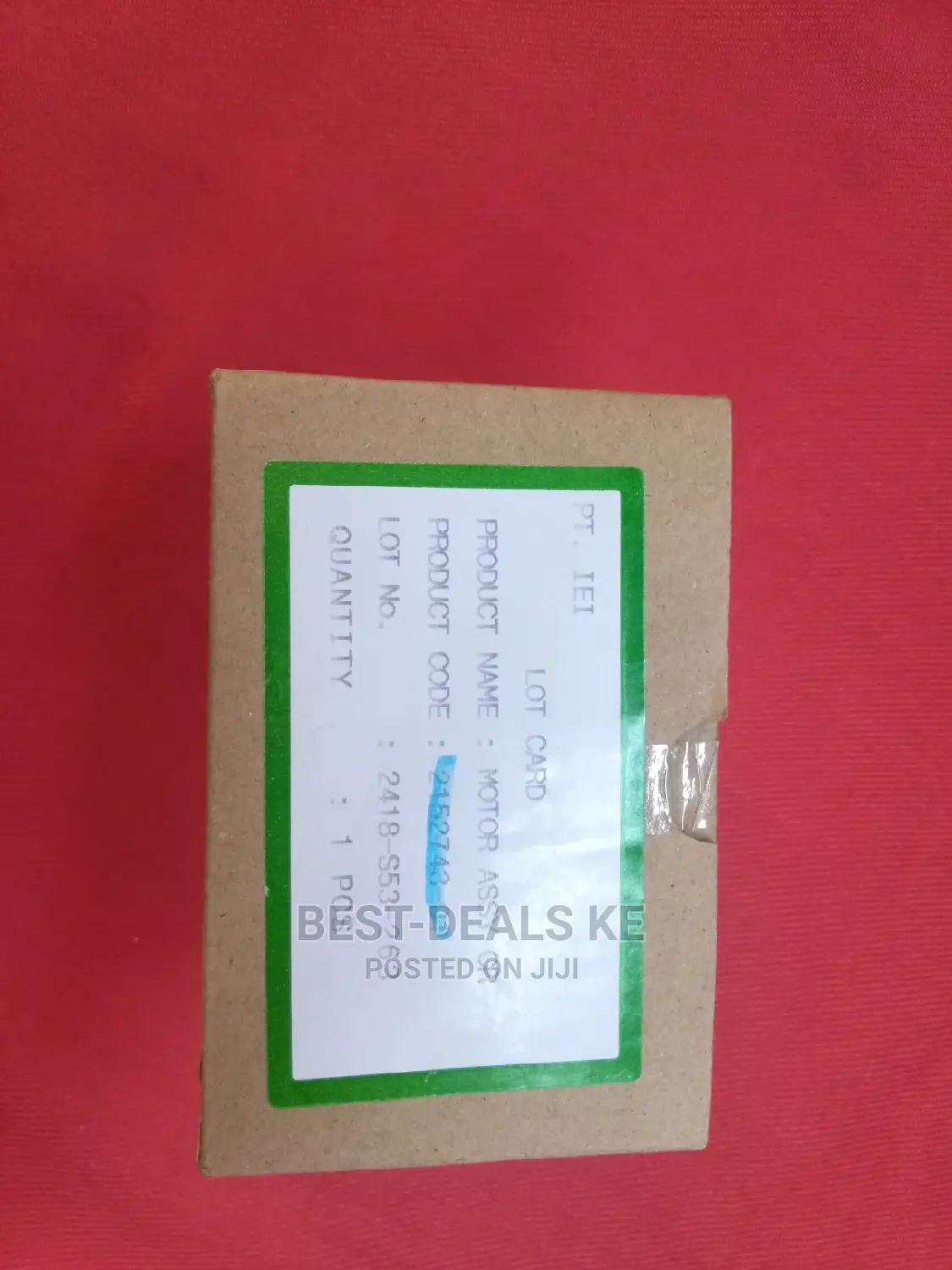 WF 7710 CR Motor