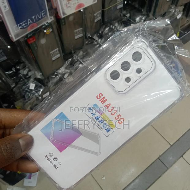 Samsung A33 5G Transparent Case With Shock Proof Bumps