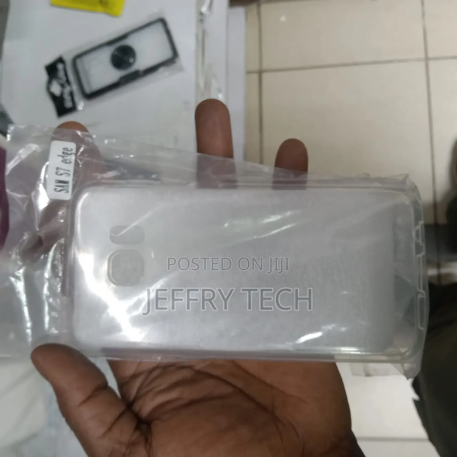 Clear Transparent Case for Samsung S7 Edge