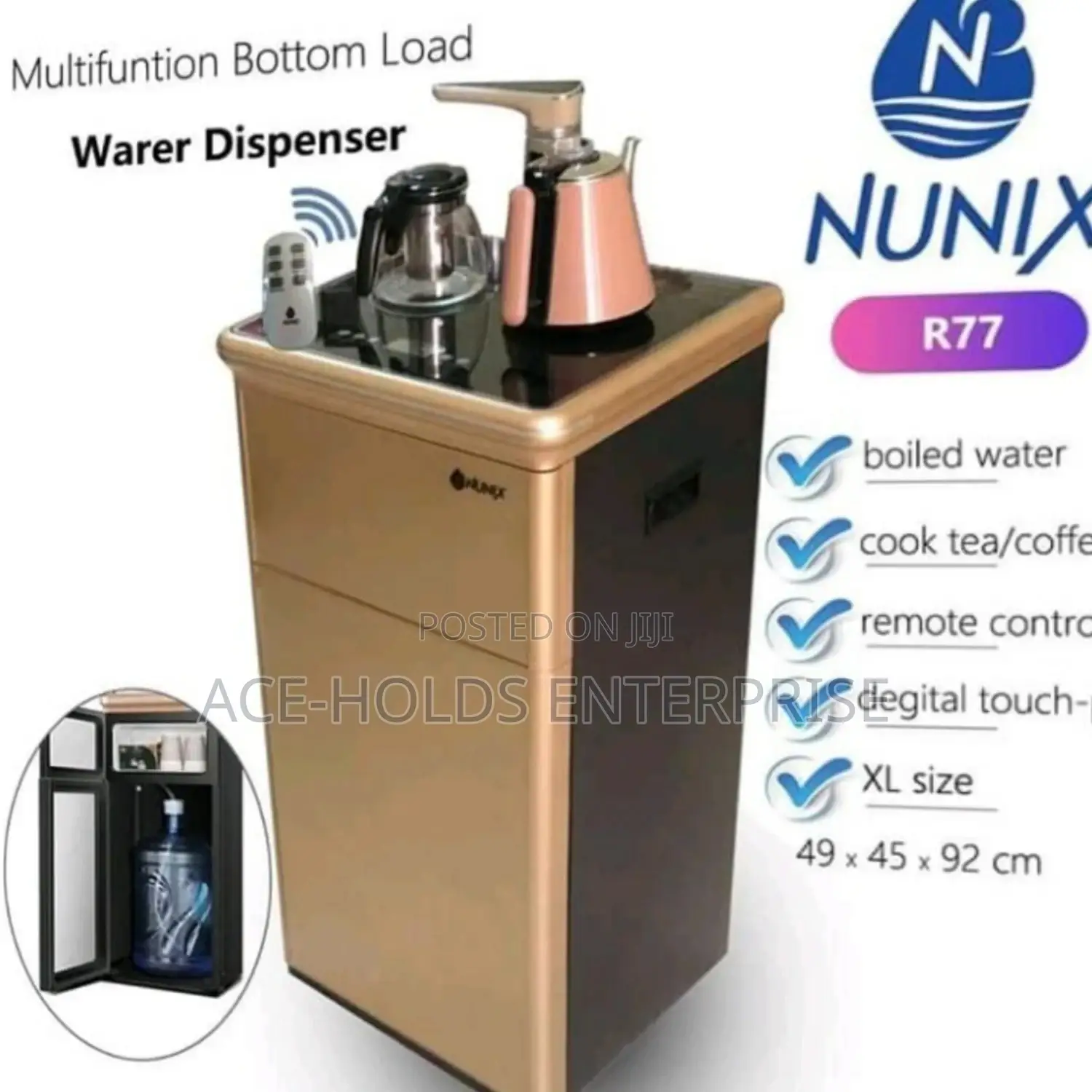 Nunix R77 Hot and Cold Water Dispenser