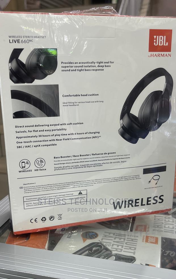 JBL Live-660 Wireless Headphones. - thumbnail 2