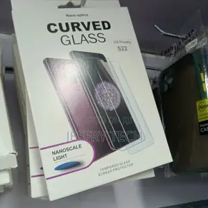 Uv Privacy Curved Tempered Glass for Samsung S22