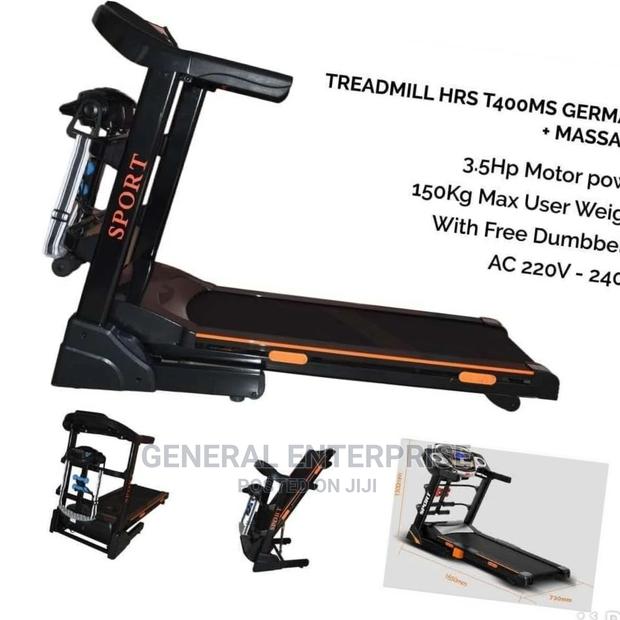 Auto Incline Treadmill Massage Belt - main view