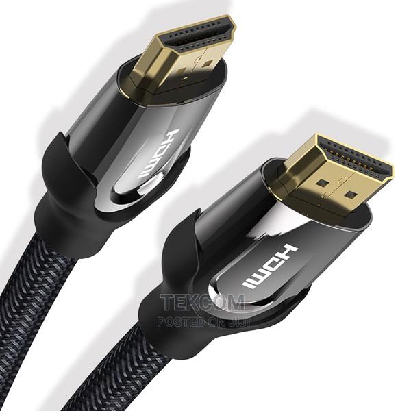 Vention Nylon Braided HDMI Cable 2M Black Metal Type