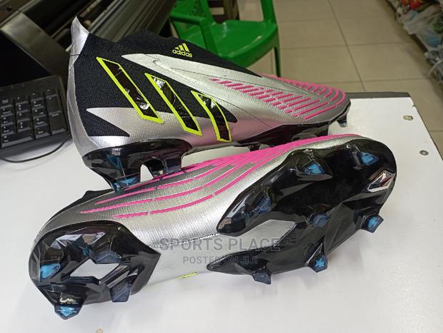 Adidas Predator Edge.1 Black, Gray Pink Foo - main view