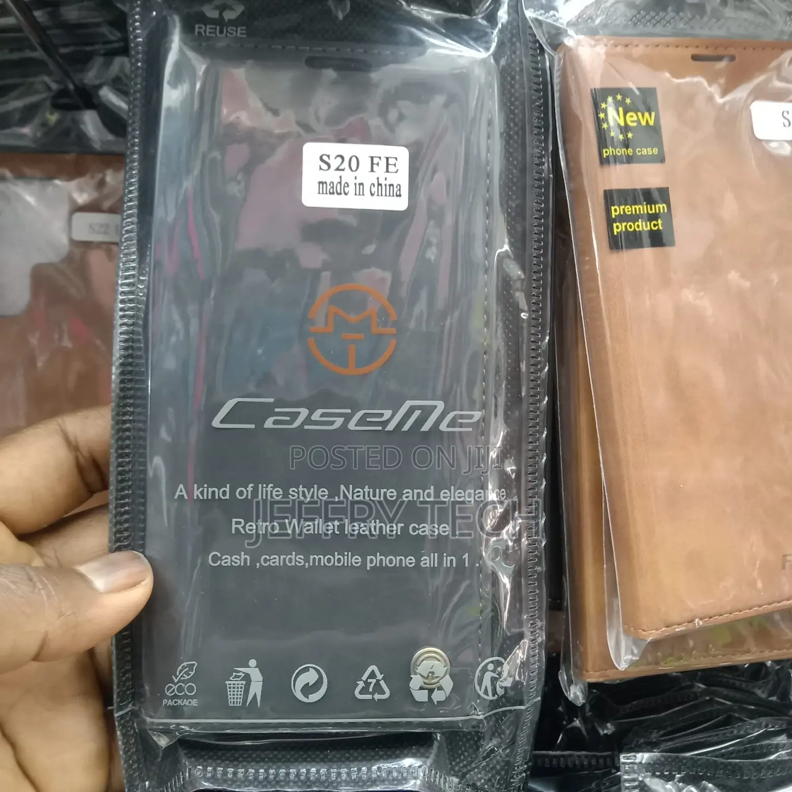 S20fe Flip Case Retro Wallet Leather Case