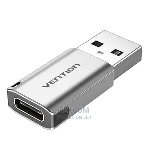 Vention USB 3.0 Male to Usb-C Female Adapter Gray Aluminum A