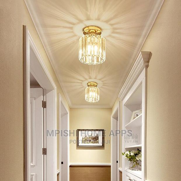 Round Crystal Ceiling Light - thumbnail 2