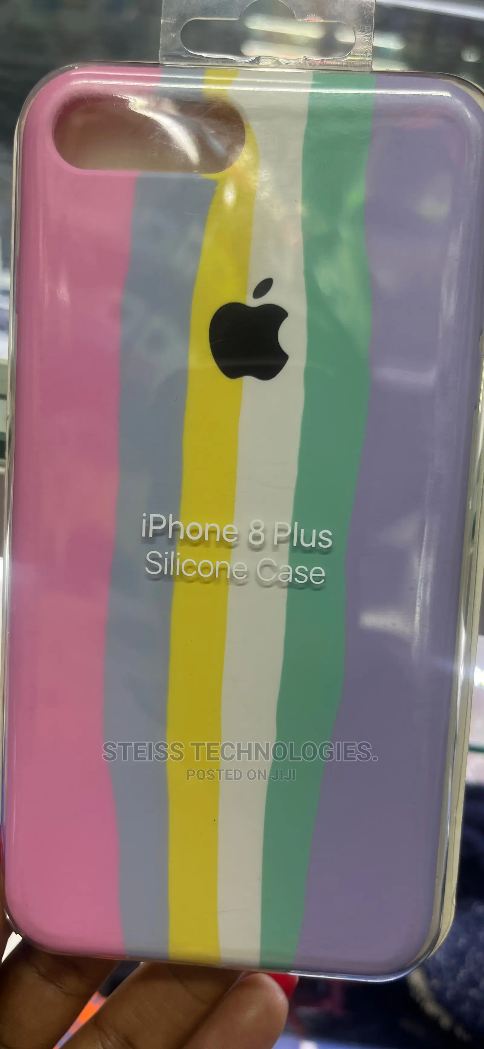 iPhone Rainbow Silicon Cases.