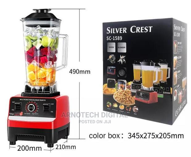Silver Crest 4500w Commercial Blenders - thumbnail 3