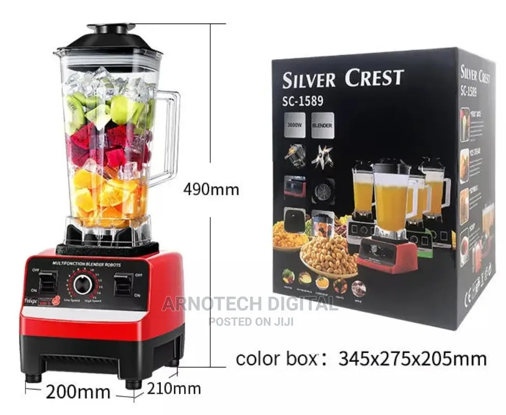 Silver Crest 4500w Commercial Blenders