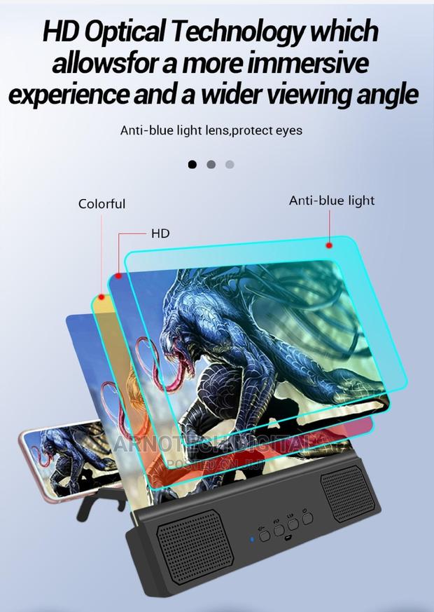 5.0 Bluetooth 14" Phone Screen Magnifier+ Speaker - thumbnail 4