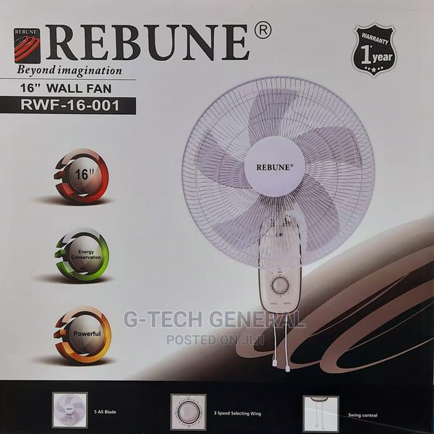 16 Inches Rebune Wall Fan - main view