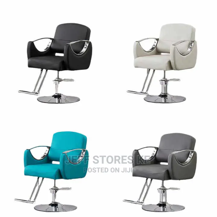 Comfortable Silver Coated Styling Chairs