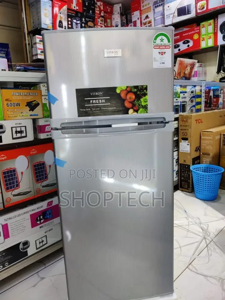 Vitron 128 Litres Double Door Refrigerator.