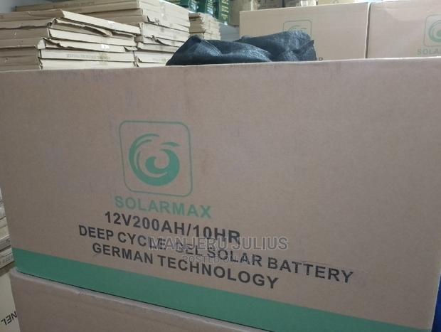 200ah Solar Battery - main view