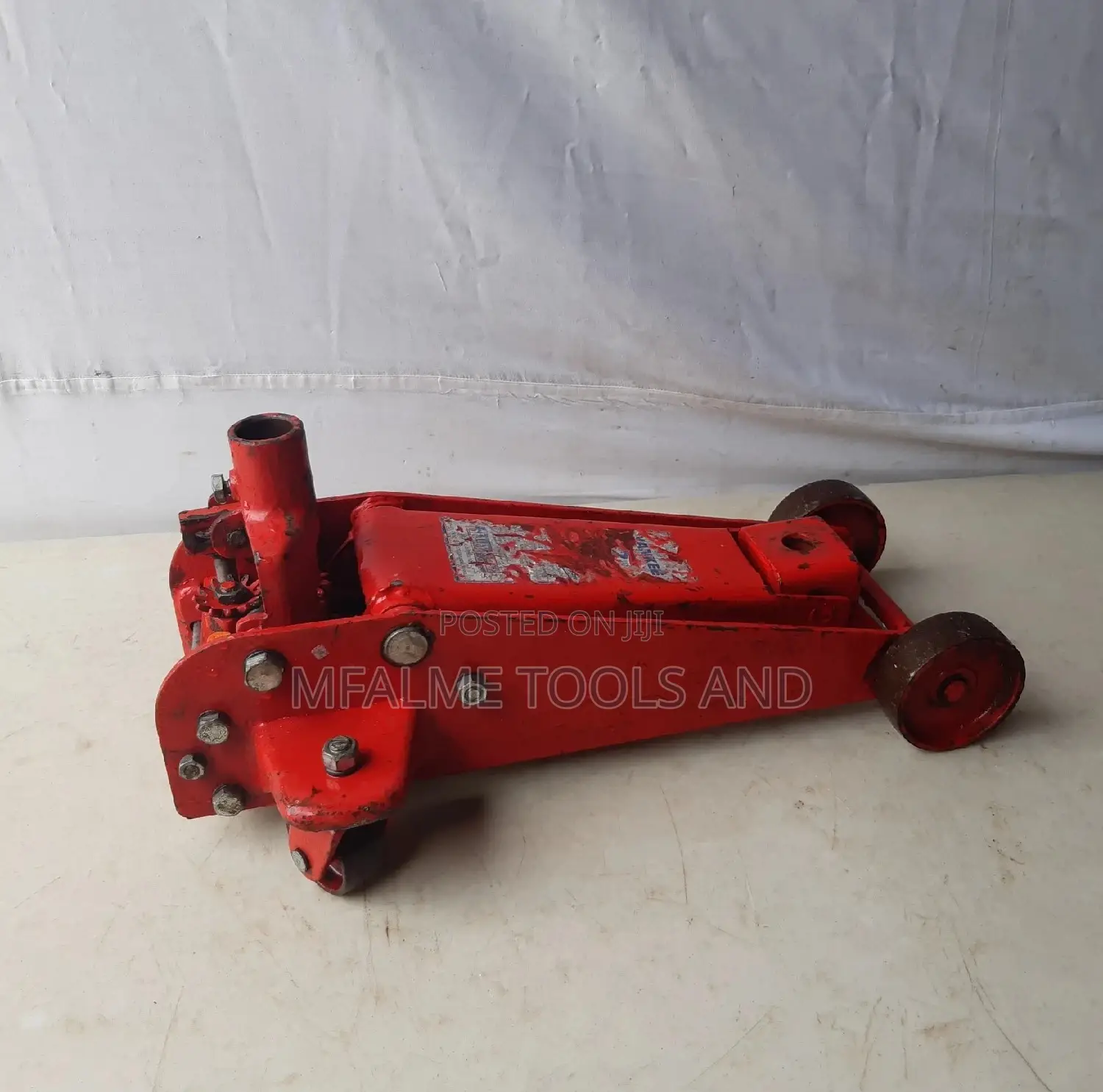 Trolley Jack - 3 Ton 75mm High Lift Garage Jack/Jerk - Ex-Uk