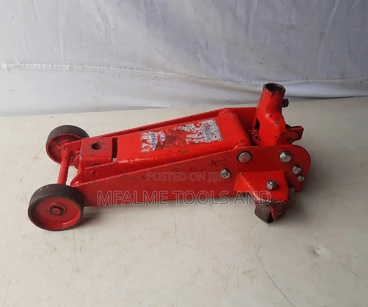 Trolley Jack - 3 Ton 75mm High Lift Garage Jack/Jerk - Ex-Uk