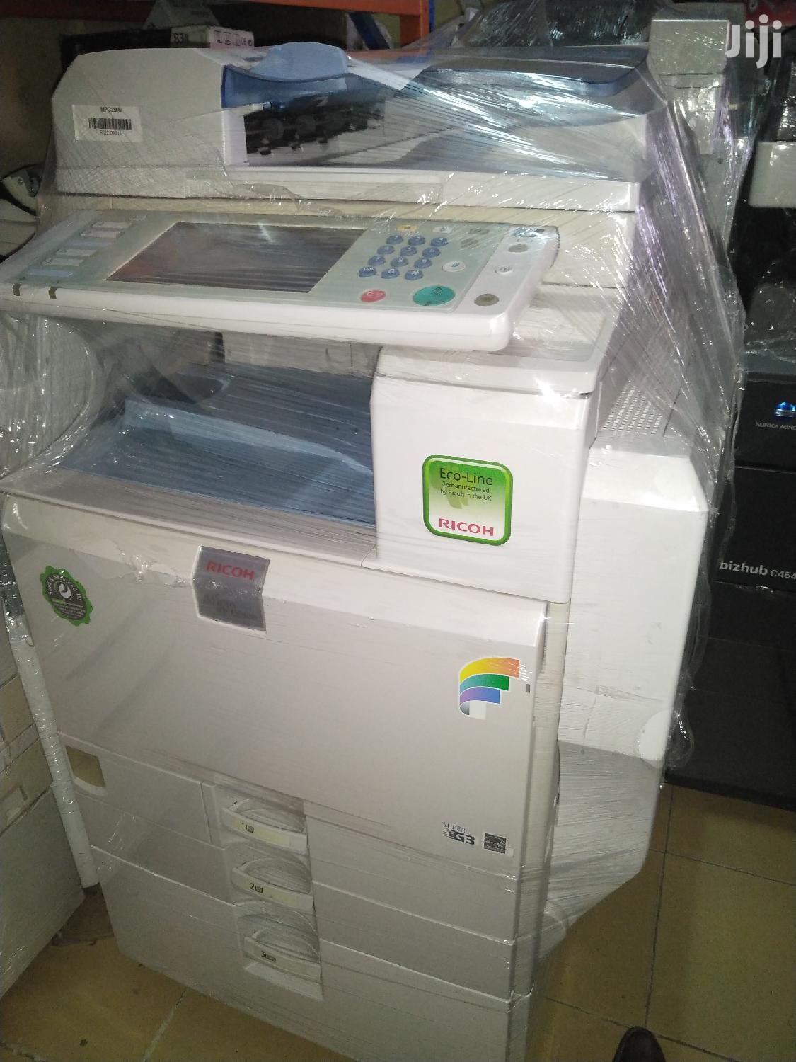 Coloured Ricoh Aficio Mp C 2800 Photocopier Machines