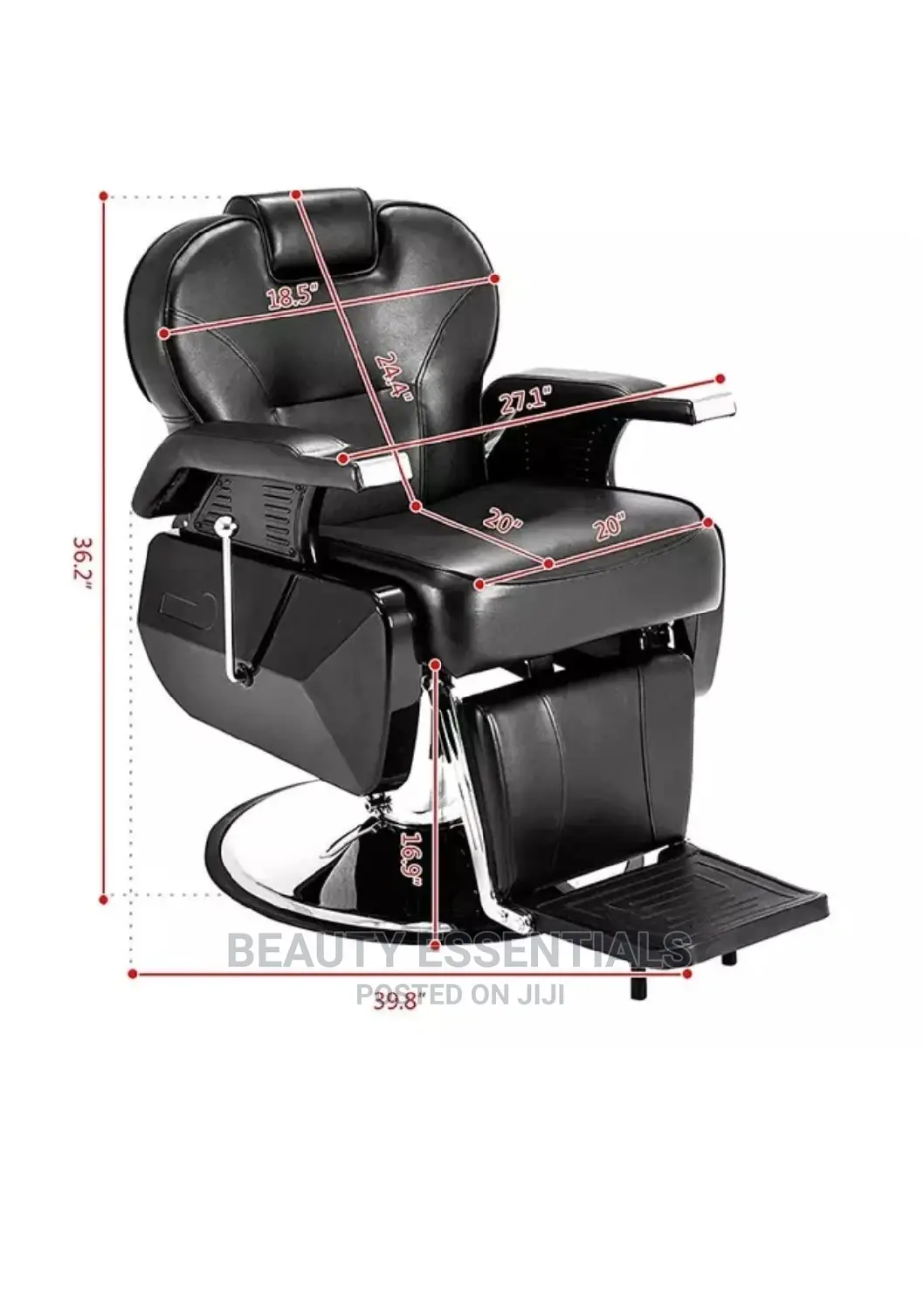 Jumbo Chair With Measurements