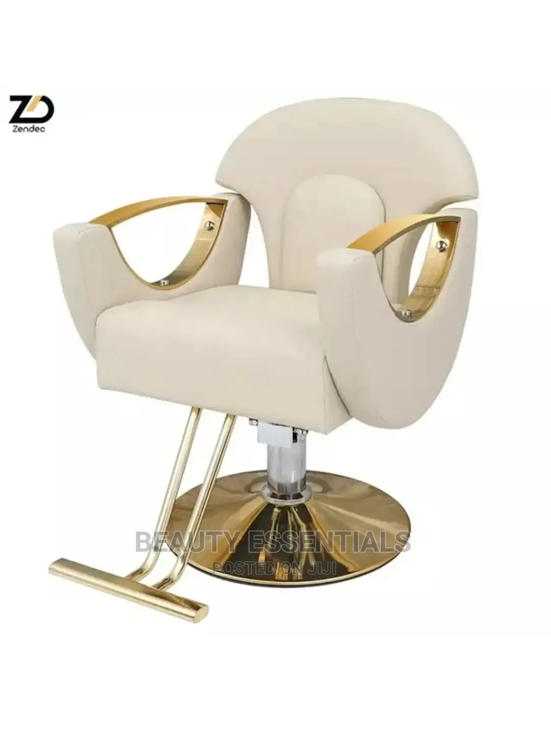 Fine White Gold Salon Seat