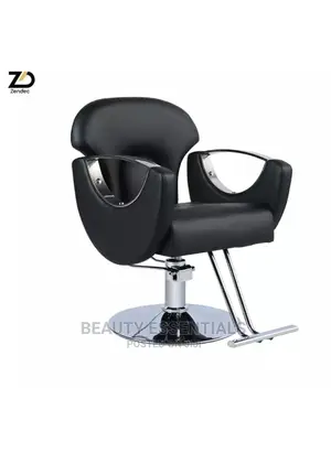 Black Silver Comfortable Chair