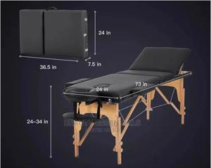 Marked Portable Massage Wooden Bed - thumbnail 2