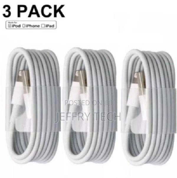 3-Pack USB Data Fast Charger Cable Cord for Apple iPhone 5 6