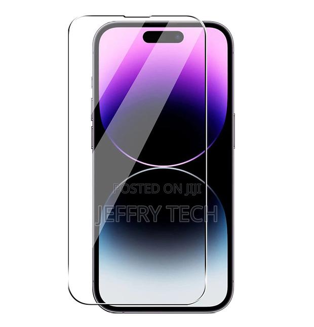 Tempered Glass SCREEN PROTECTOR iPhone 14 13 12 11 PRO MAX M - thumbnail 2