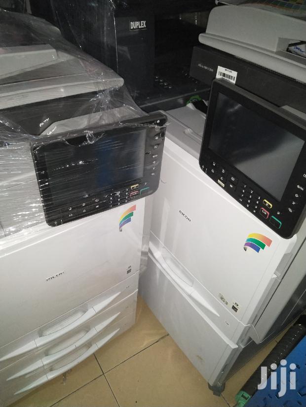 Coloured Ricoh Aficio Mp C 300 Photocopier Machines.