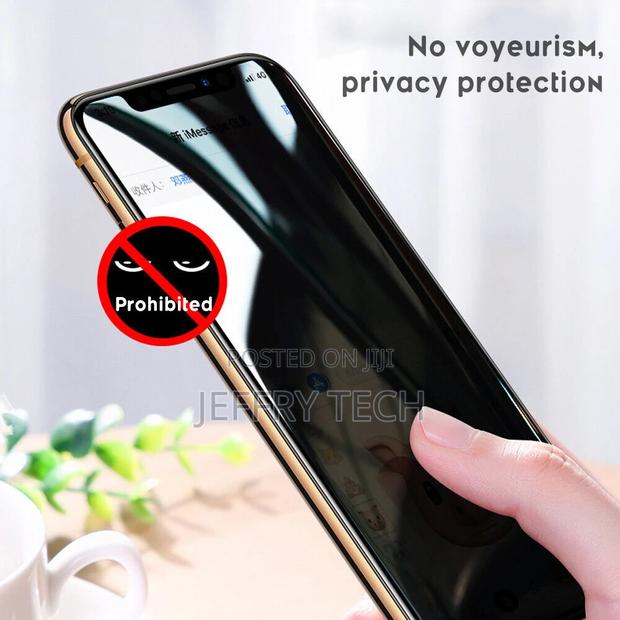 Private Screen Protector for iPhone 14 XR 11 Pro Max SE 13 P - thumbnail 3