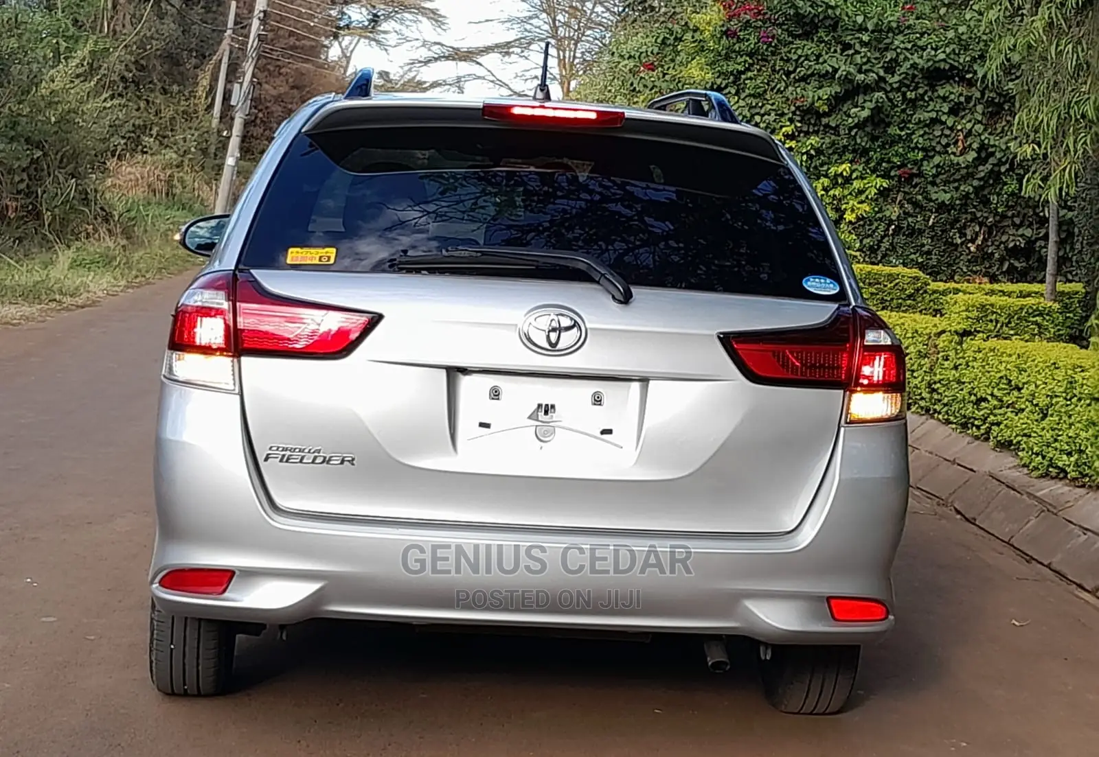 Toyota Corolla Fielder 2017 Silver